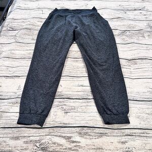 Beyond Yoga Space Dye Midi Charcoal Joggers Size Medium